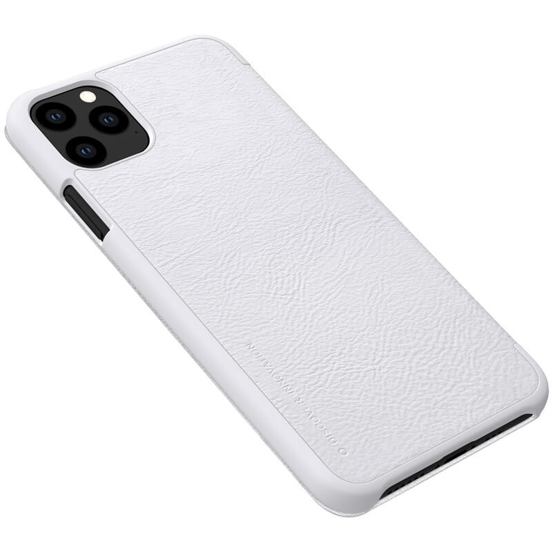Pokrowiec Nillkin Qin skórzany biały Apple iPhone 11 Pro / 3 Pokrowiec Nillkin Qin skórzany biały Apple iPhone 11 Pro / 3