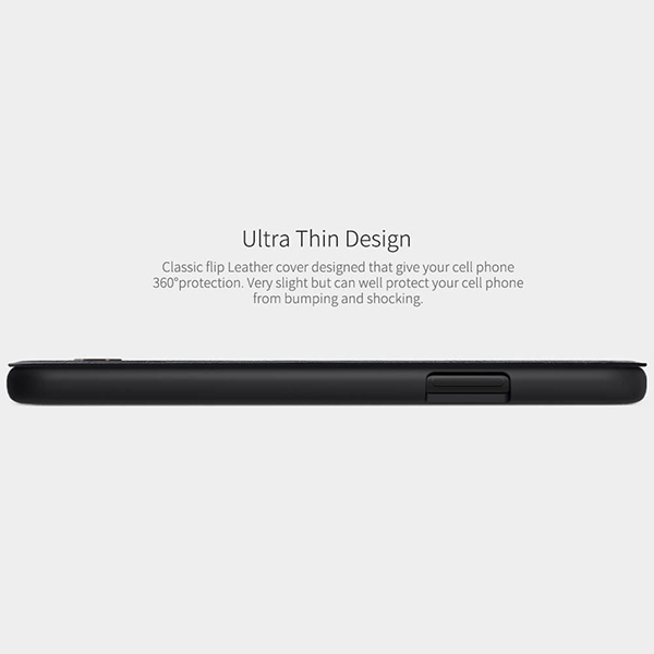 Pokrowiec Nillkin Qin skórzany czarny Apple iPhone 11 Pro / 6 Pokrowiec Nillkin Qin skórzany czarny Apple iPhone 11 Pro / 6