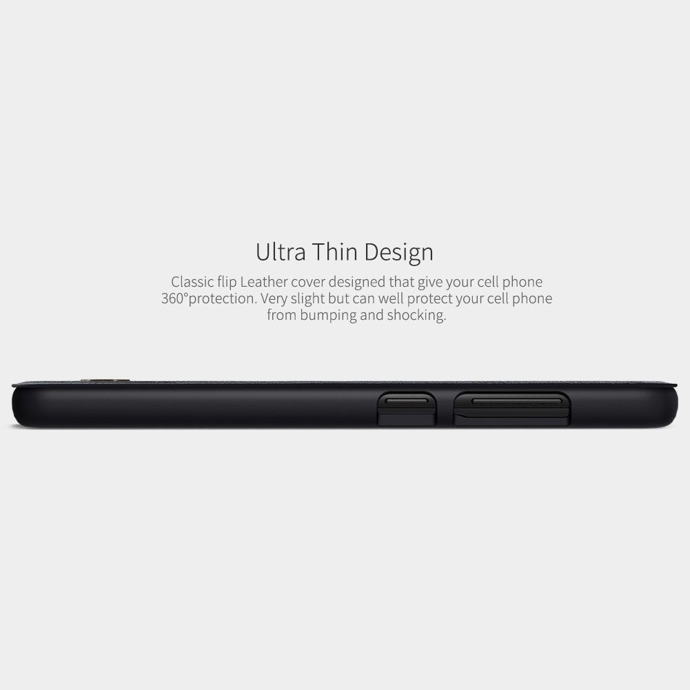 Pokrowiec Nillkin Qin sk�rzany czarny Samsung S21 FE / 8