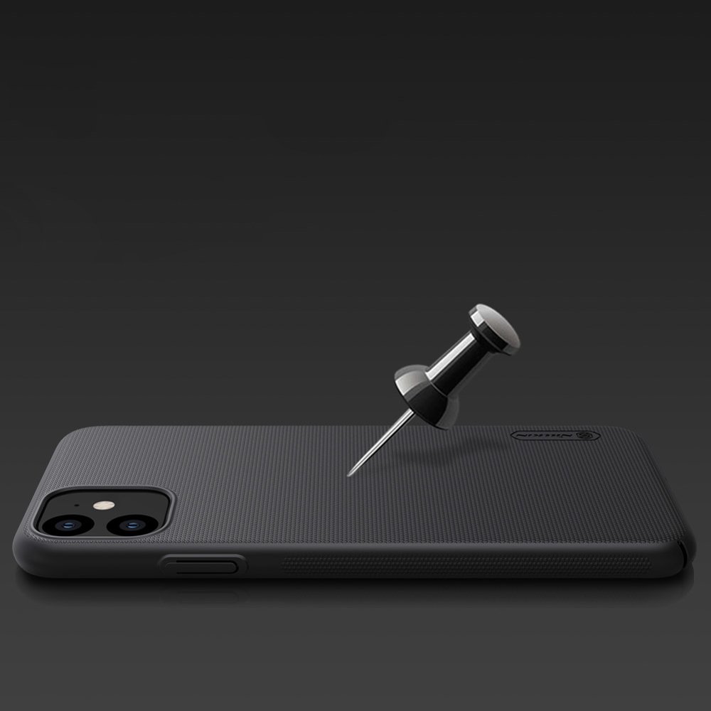 Pokrowiec Nillkin Super Frosted Shield czarny Apple iPhone 11 / 12 Pokrowiec Nillkin Super Frosted Shield czarny Apple iPhone 11 / 12