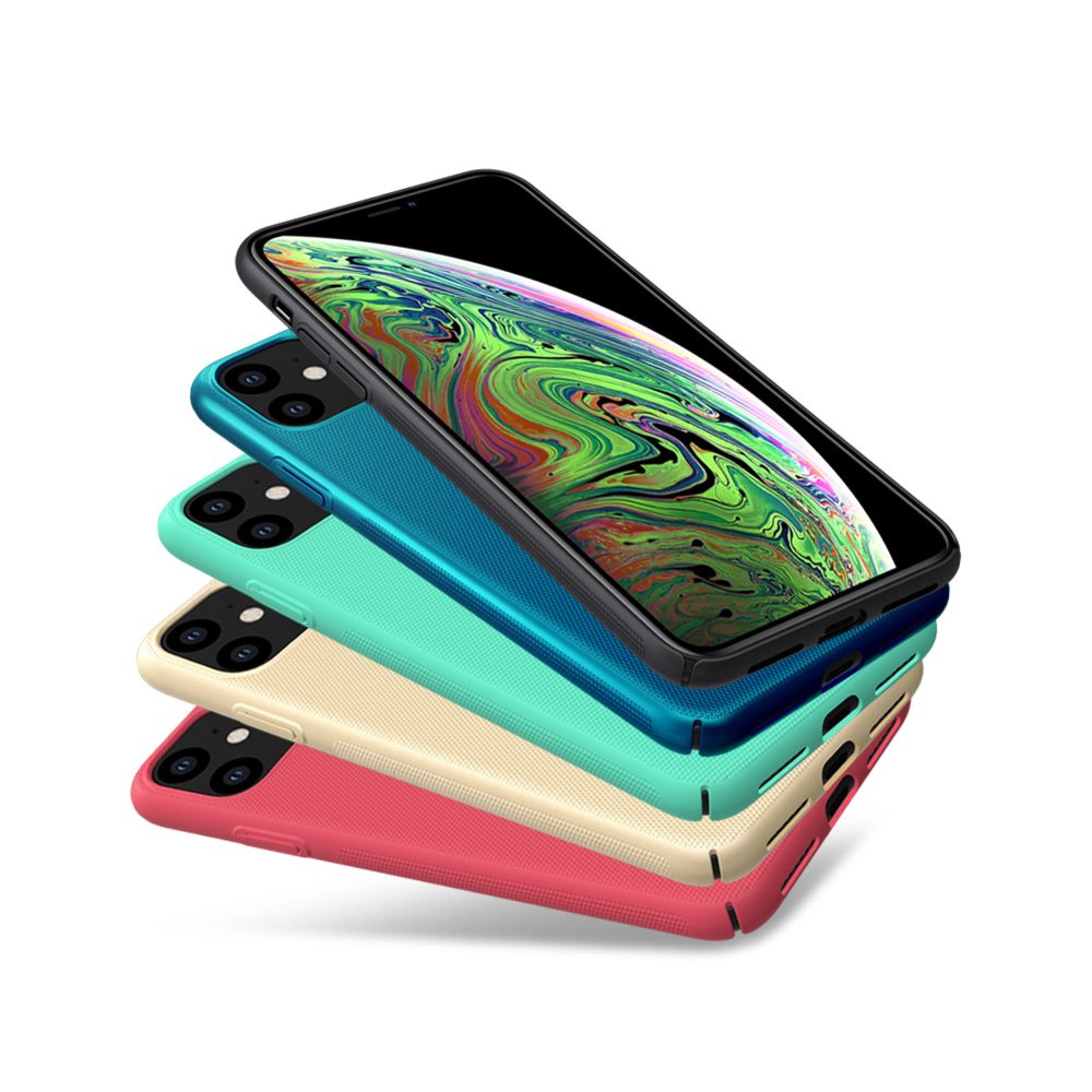 Pokrowiec Nillkin Super Frosted Shield czarny Apple iPhone 11 / 6 Pokrowiec Nillkin Super Frosted Shield czarny Apple iPhone 11 / 6