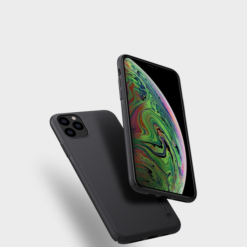 Pokrowiec Nillkin Super Frosted Shield czarny Apple iPhone 11 Pro / 6
