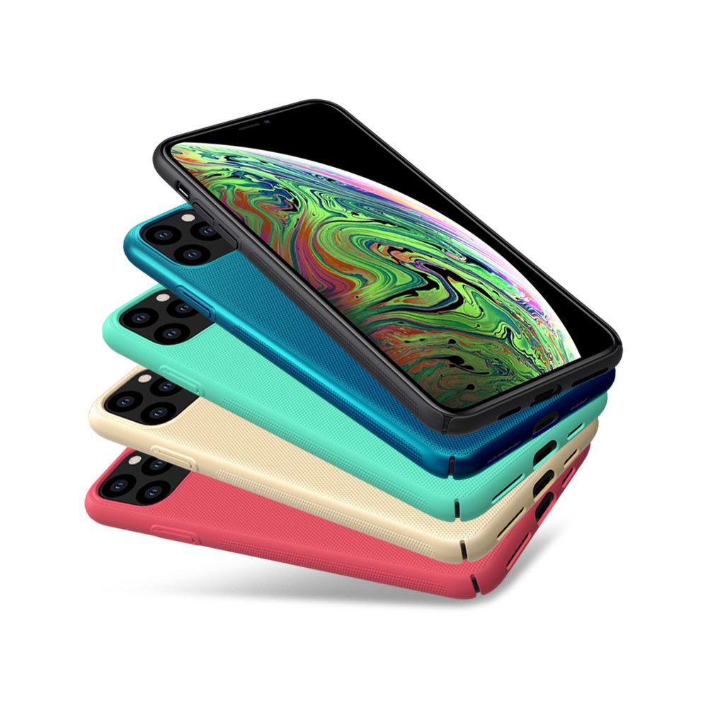 Pokrowiec Nillkin Super Frosted Shield czarny Apple iPhone 11 Pro / 7 Pokrowiec Nillkin Super Frosted Shield czarny Apple iPhone 11 Pro / 7