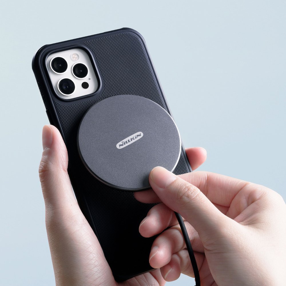 Pokrowiec Nillkin Super Frosted Shield czarny Apple iPhone 12 Pro / 6 Pokrowiec Nillkin Super Frosted Shield czarny Apple iPhone 12 Pro / 6