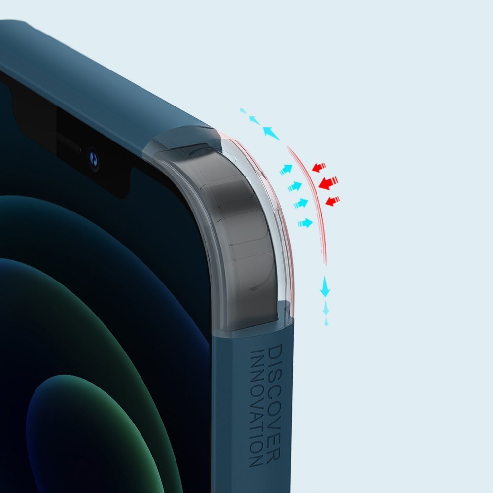 Pokrowiec Nillkin Super Frosted Shield czarny Apple iPhone 12 Pro Max / 12