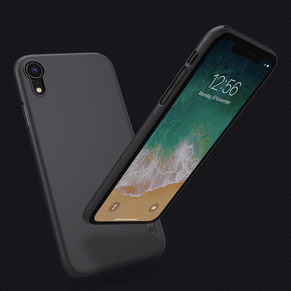 Pokrowiec Nillkin Super Frosted Shield czarny Apple iPhone XR / 9 Pokrowiec Nillkin Super Frosted Shield czarny Apple iPhone XR / 9