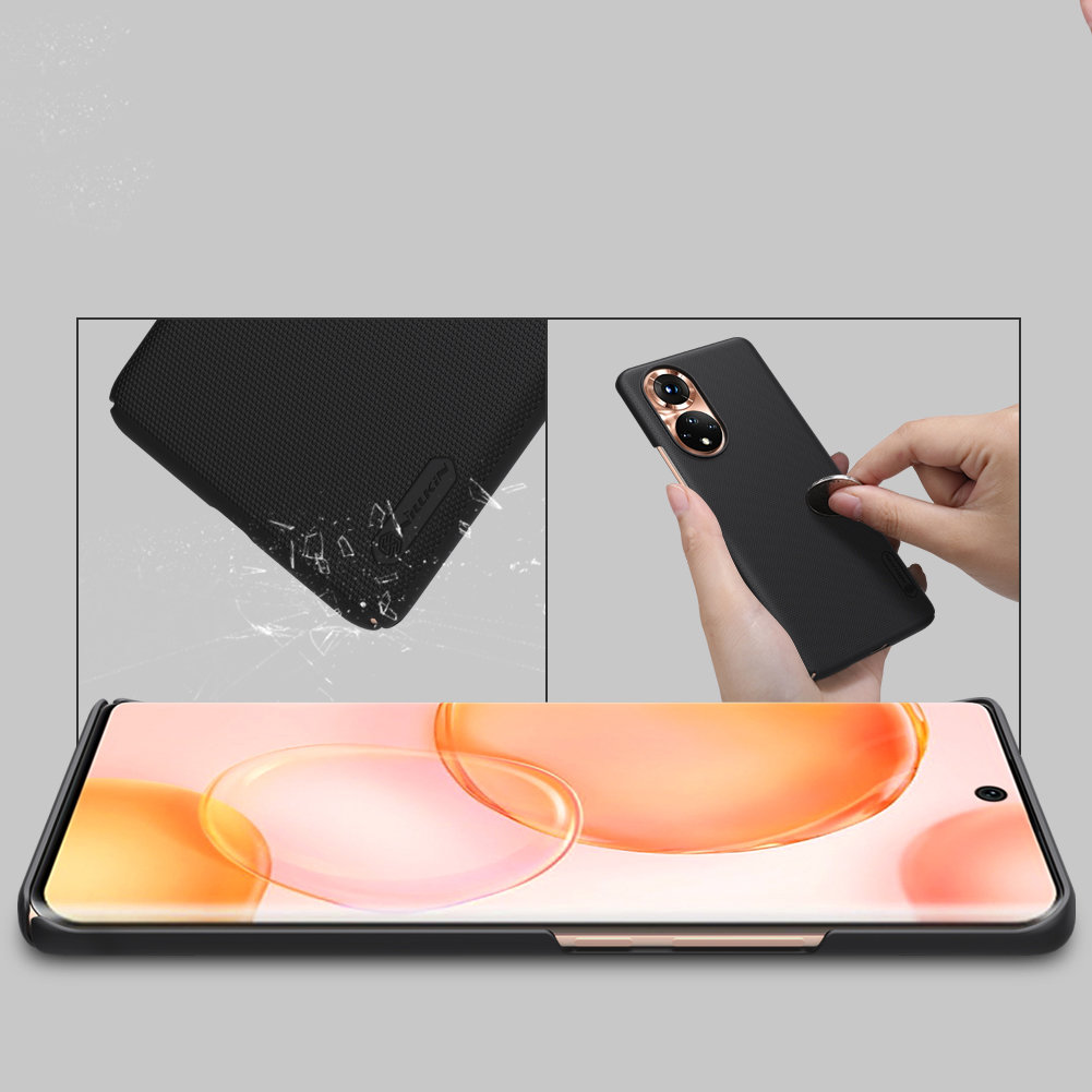 Pokrowiec Nillkin Super Frosted Shield czarny Honor 50 / 11 Pokrowiec Nillkin Super Frosted Shield czarny Honor 50 / 11