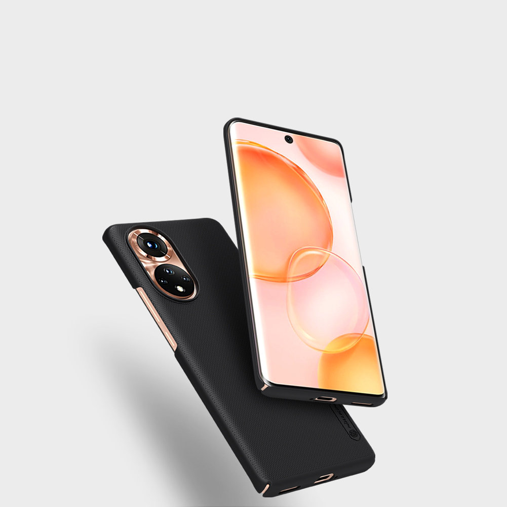 Pokrowiec Nillkin Super Frosted Shield czarny Honor 50 / 8 Pokrowiec Nillkin Super Frosted Shield czarny Honor 50 / 8