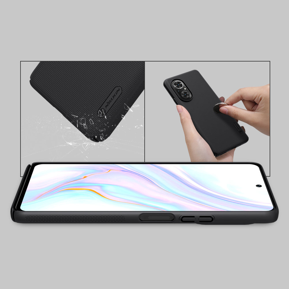 Pokrowiec Nillkin Super Frosted Shield czarny Honor 50 SE / 11