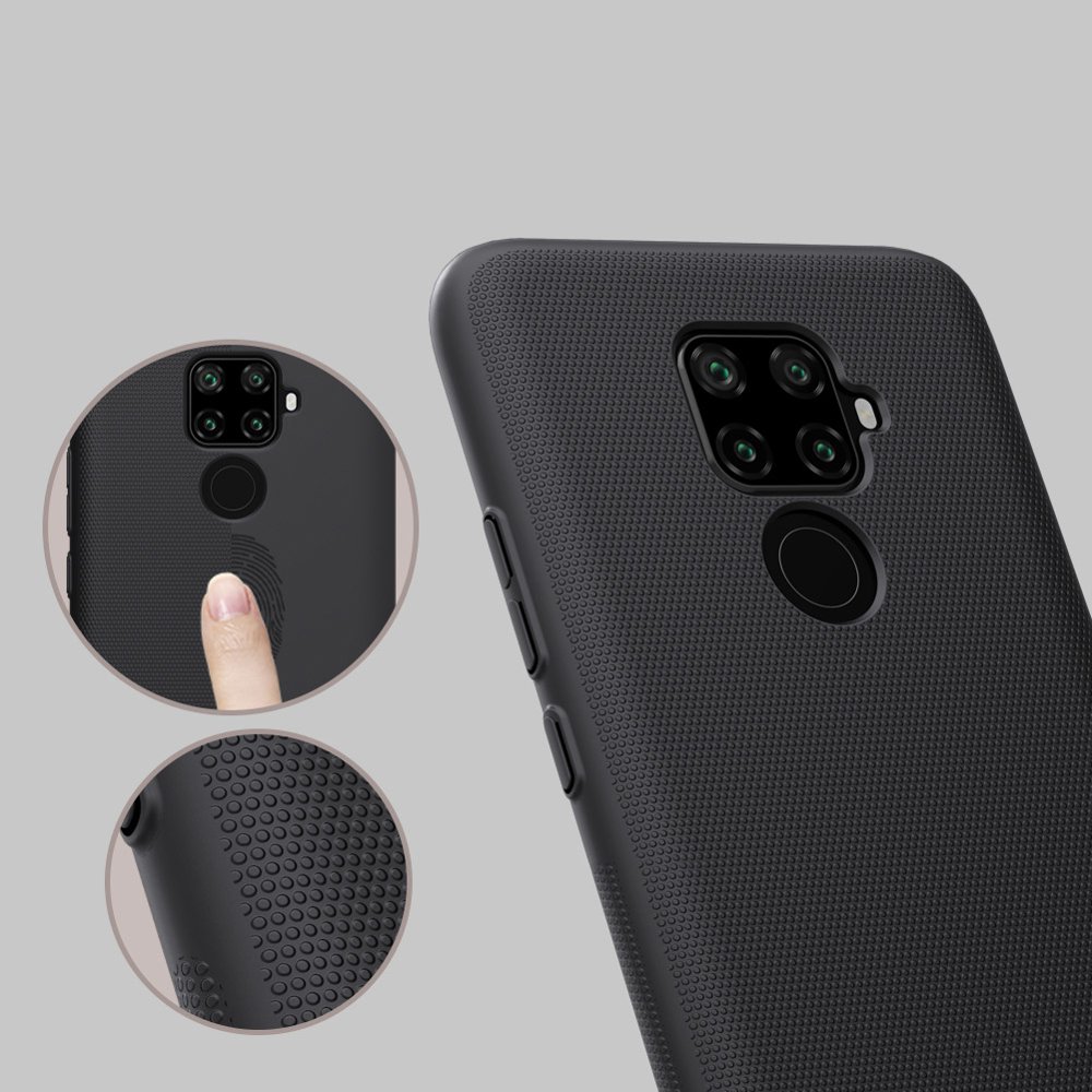 Pokrowiec Nillkin Super Frosted Shield czarny Huawei Mate 30 Lite / 10