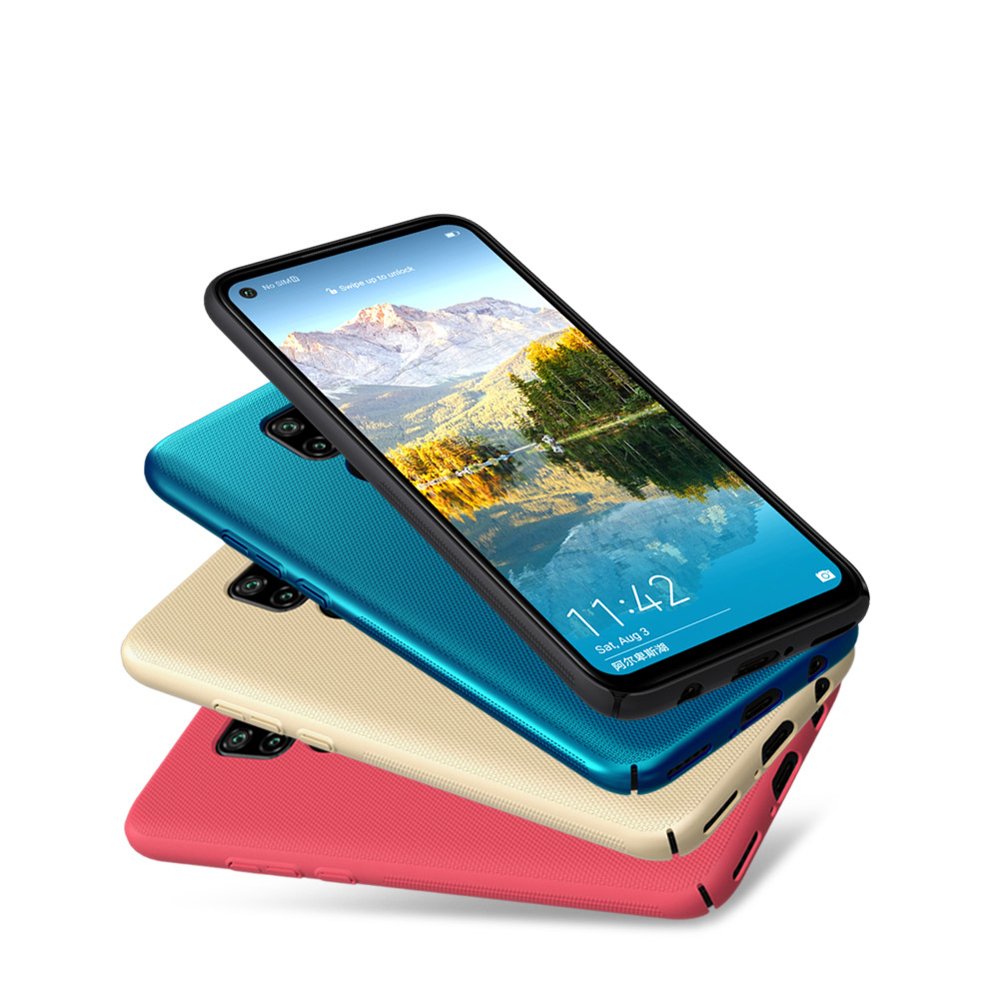 Pokrowiec Nillkin Super Frosted Shield czarny Huawei Mate 30 Lite / 7