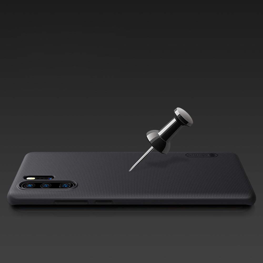 Pokrowiec Nillkin Super Frosted Shield czarny Huawei P30 Pro / 12