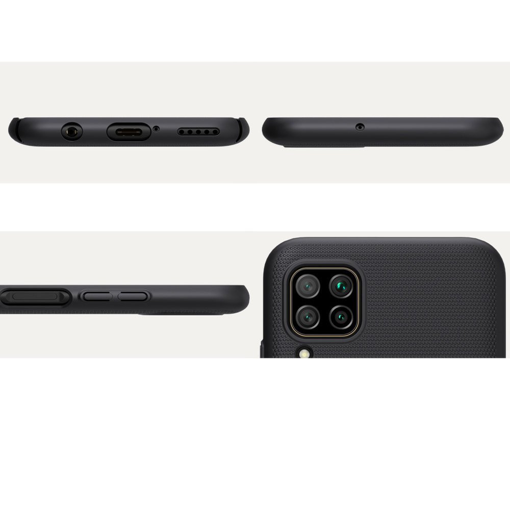 Pokrowiec Nillkin Super Frosted Shield czarny Huawei P40 Lite / 10 Pokrowiec Nillkin Super Frosted Shield czarny Huawei P40 Lite / 10