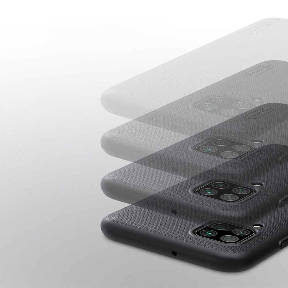 Pokrowiec Nillkin Super Frosted Shield czarny Huawei P40 Lite / 11 Pokrowiec Nillkin Super Frosted Shield czarny Huawei P40 Lite / 11