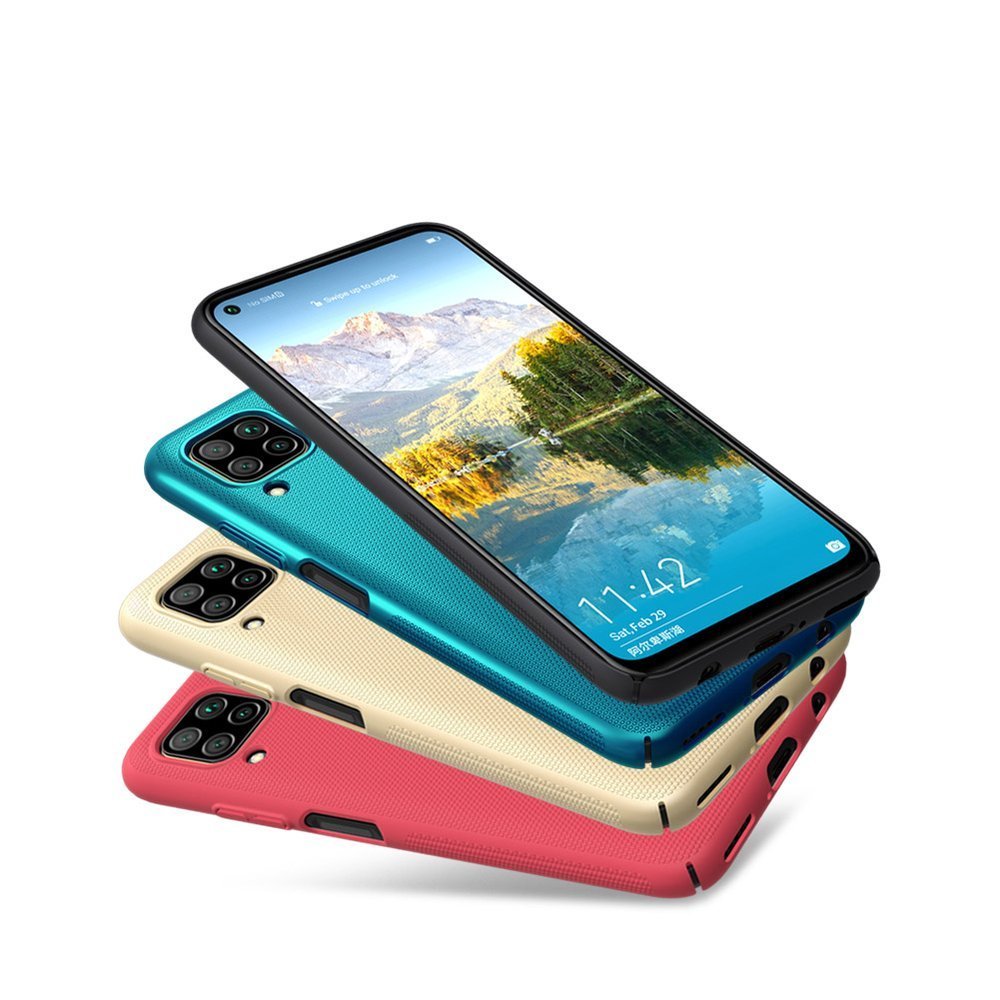 Pokrowiec Nillkin Super Frosted Shield czarny Huawei P40 Lite / 6 Pokrowiec Nillkin Super Frosted Shield czarny Huawei P40 Lite / 6