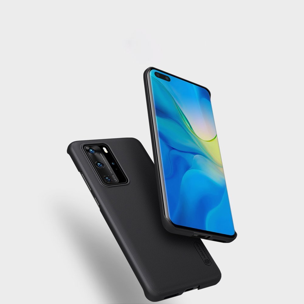 Pokrowiec Nillkin Super Frosted Shield czarny Huawei P40 Pro / 7