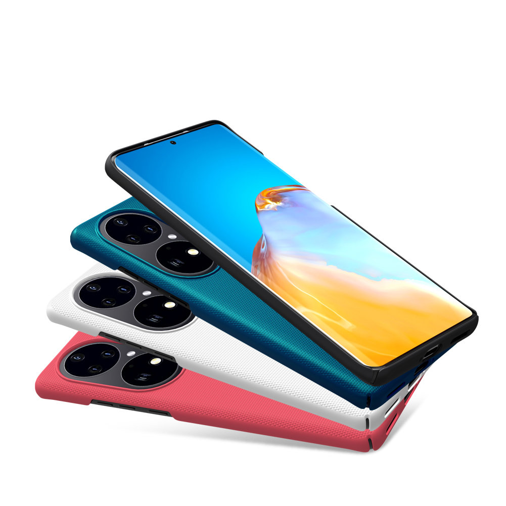 Pokrowiec Nillkin Super Frosted Shield czarny Huawei P50 Pro / 8