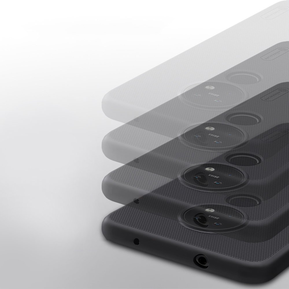 Pokrowiec Nillkin Super Frosted Shield czarny Nokia 6.2 / 12 Pokrowiec Nillkin Super Frosted Shield czarny Nokia 6.2 / 12