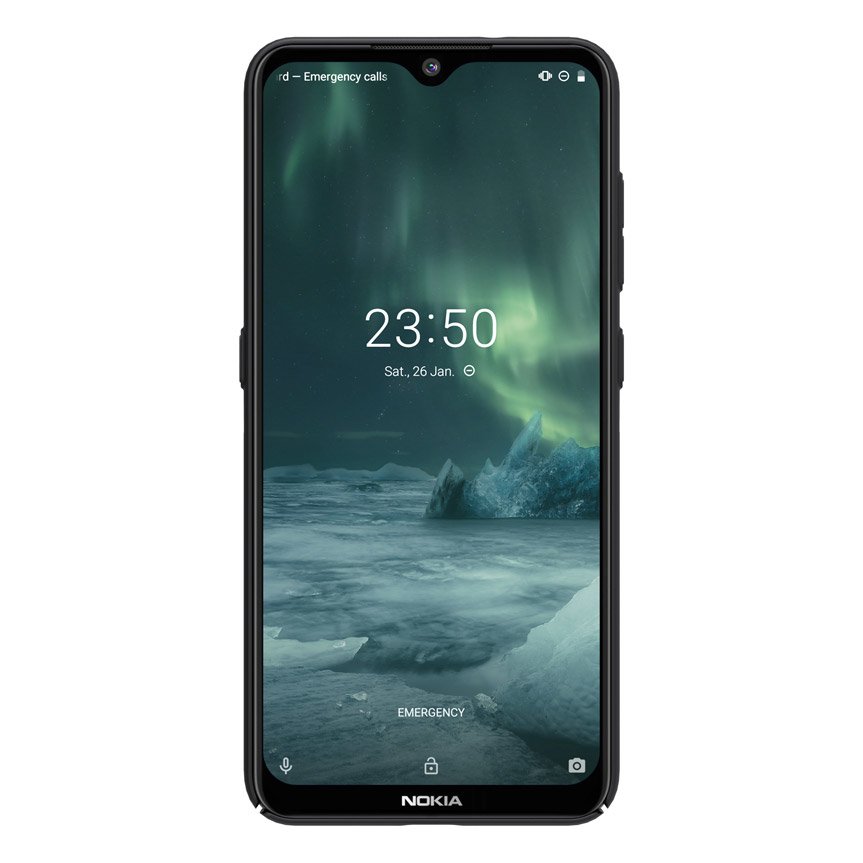 Pokrowiec Nillkin Super Frosted Shield czarny Nokia 6.2 / 4 Pokrowiec Nillkin Super Frosted Shield czarny Nokia 6.2 / 4