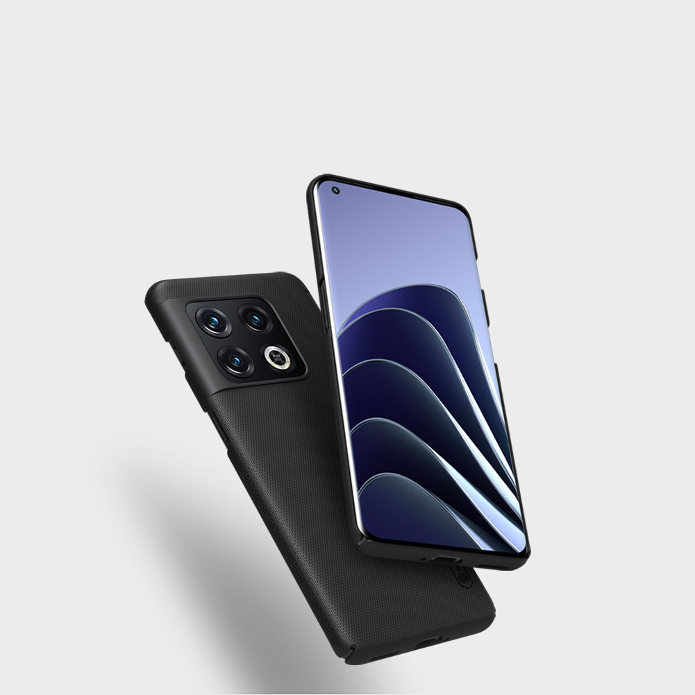 Pokrowiec Nillkin Super Frosted Shield czarny OnePlus 10 Pro / 10