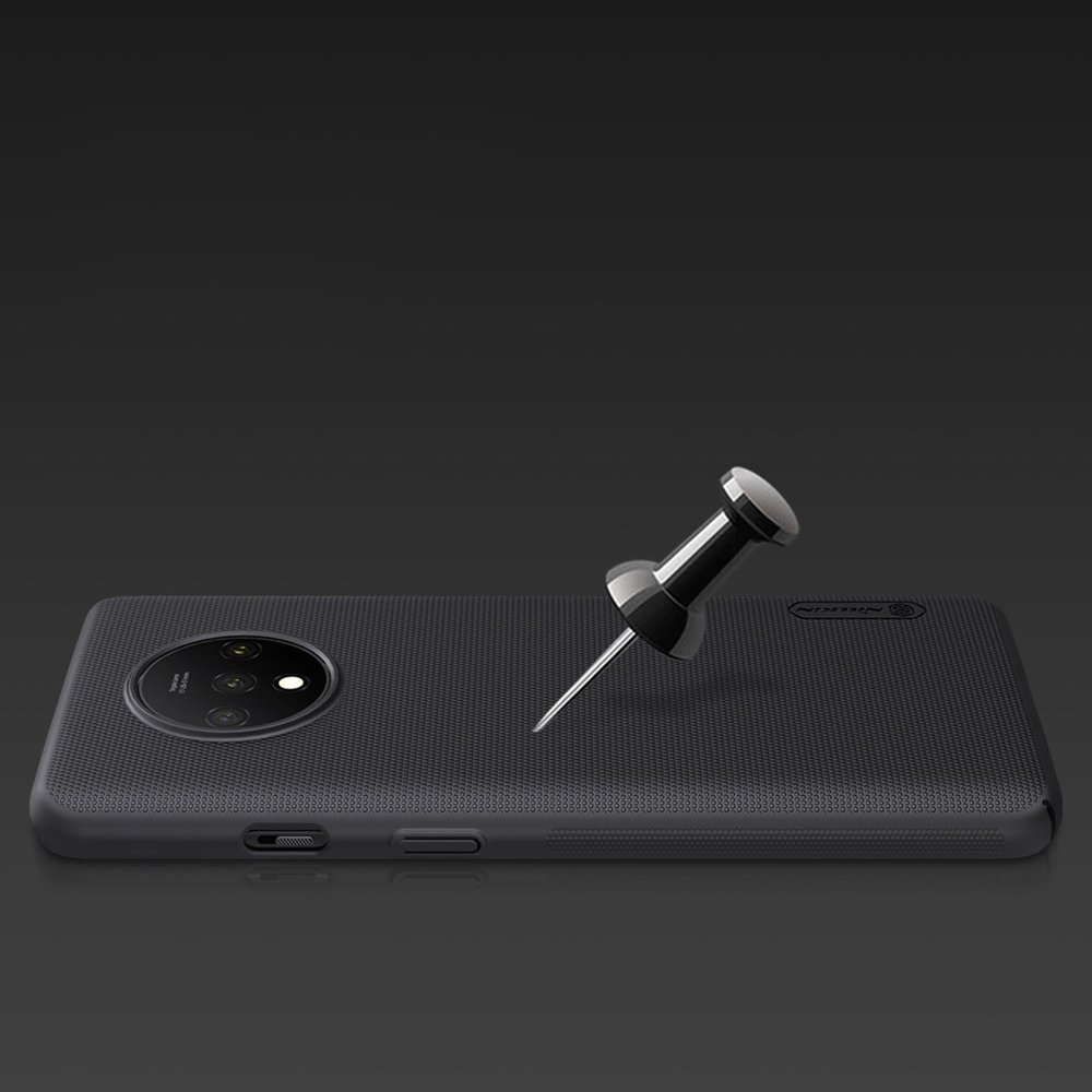 Pokrowiec Nillkin Super Frosted Shield czarny OnePlus 7T / 12 Pokrowiec Nillkin Super Frosted Shield czarny OnePlus 7T / 12