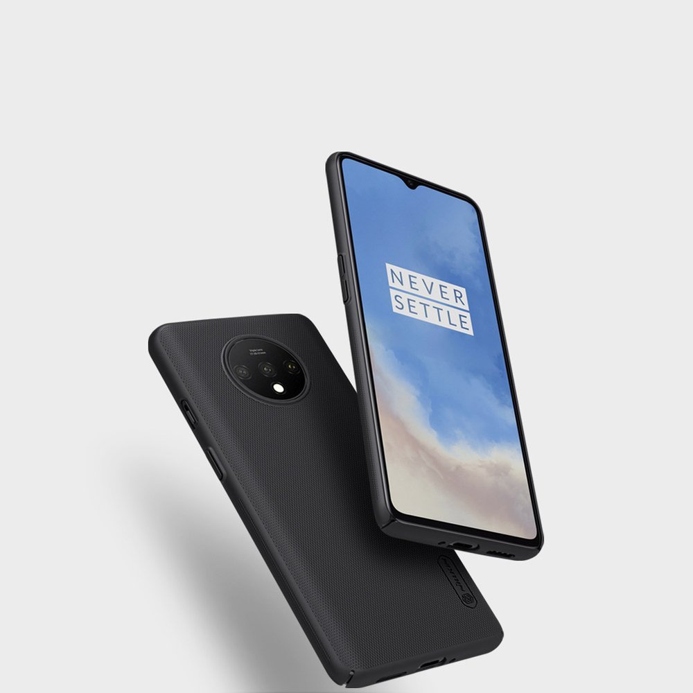 Pokrowiec Nillkin Super Frosted Shield czarny OnePlus 7T / 7 Pokrowiec Nillkin Super Frosted Shield czarny OnePlus 7T / 7