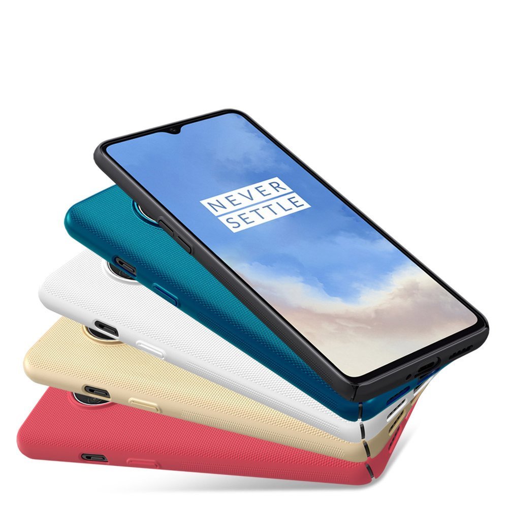 Pokrowiec Nillkin Super Frosted Shield czarny OnePlus 7T / 8 Pokrowiec Nillkin Super Frosted Shield czarny OnePlus 7T / 8