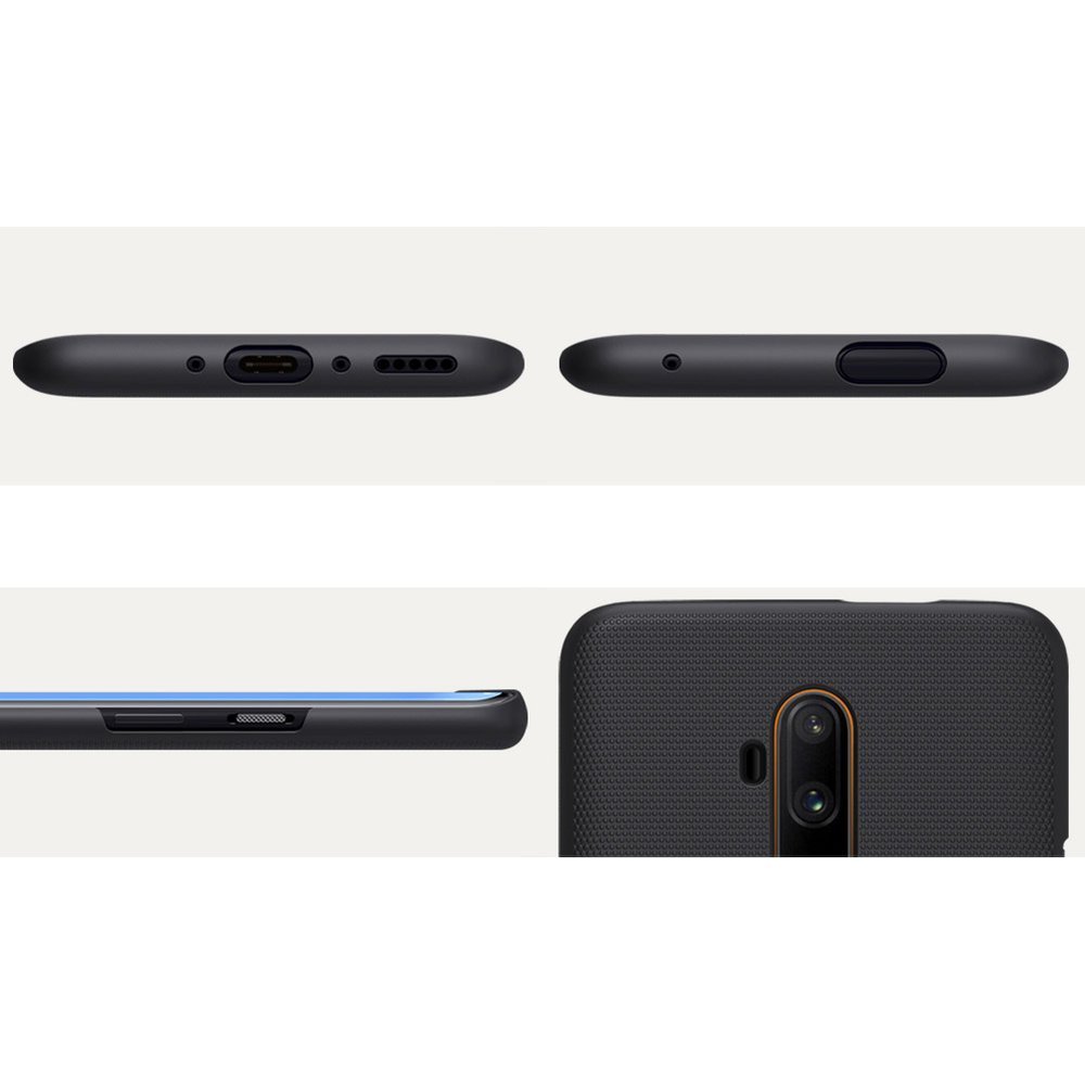 Pokrowiec Nillkin Super Frosted Shield czarny OnePlus 7T Pro / 12 Pokrowiec Nillkin Super Frosted Shield czarny OnePlus 7T Pro / 12