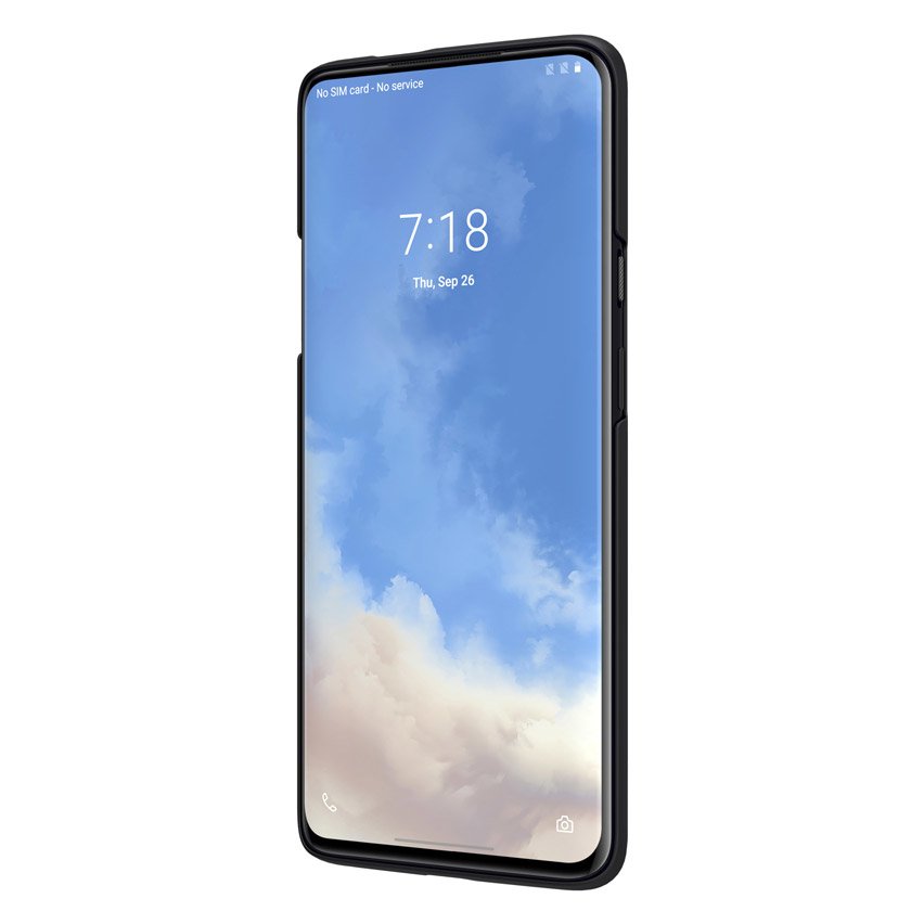 Pokrowiec Nillkin Super Frosted Shield czarny OnePlus 7T Pro / 5 Pokrowiec Nillkin Super Frosted Shield czarny OnePlus 7T Pro / 5