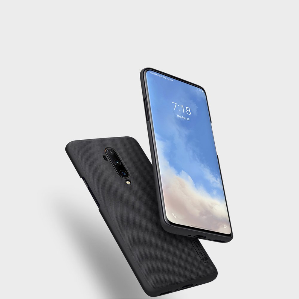 Pokrowiec Nillkin Super Frosted Shield czarny OnePlus 7T Pro / 7 Pokrowiec Nillkin Super Frosted Shield czarny OnePlus 7T Pro / 7