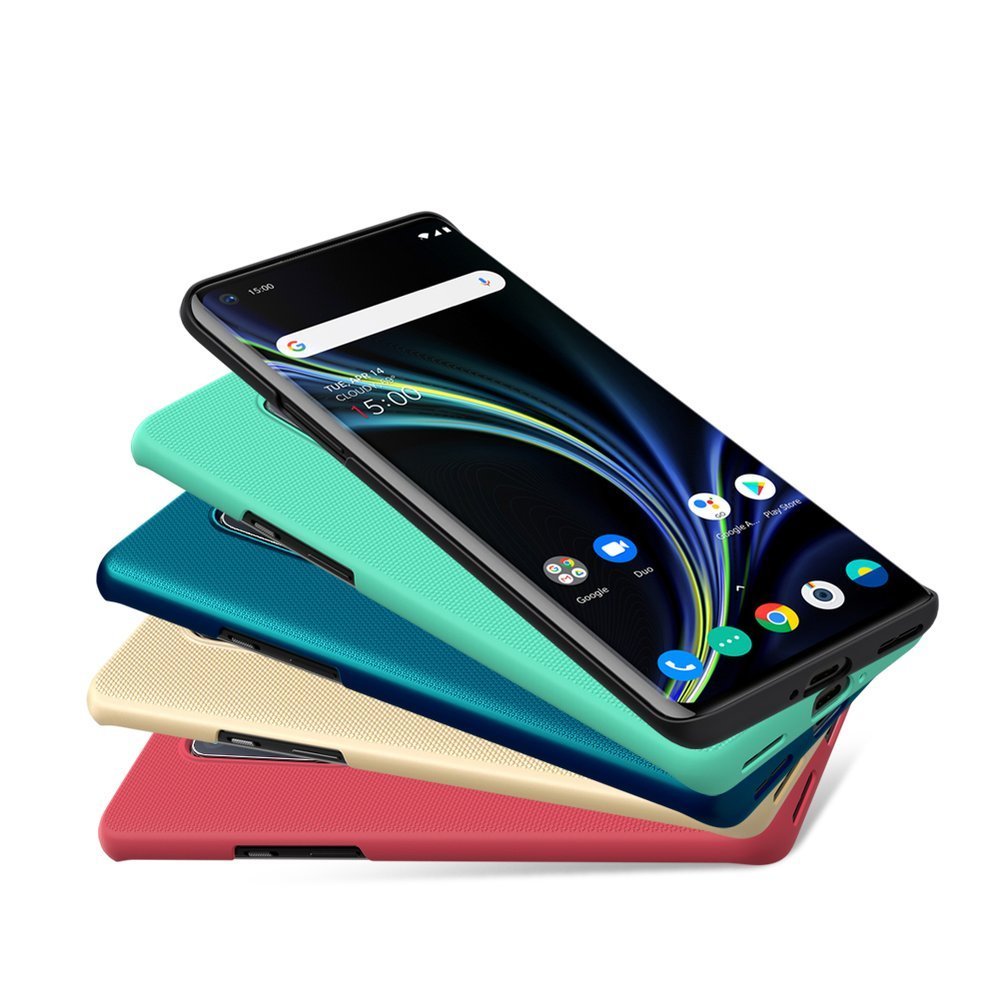 Pokrowiec Nillkin Super Frosted Shield czarny OnePlus 8 / 6