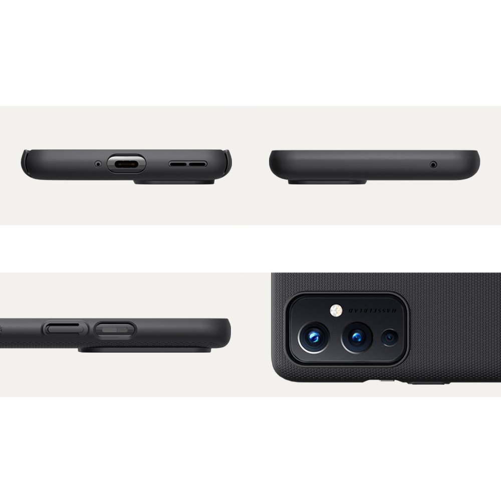 Pokrowiec Nillkin Super Frosted Shield czarny OnePlus 9 / 11