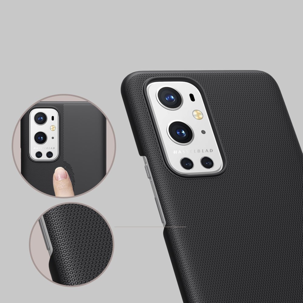 Pokrowiec Nillkin Super Frosted Shield czarny OnePlus 9 Pro / 9 Pokrowiec Nillkin Super Frosted Shield czarny OnePlus 9 Pro / 9
