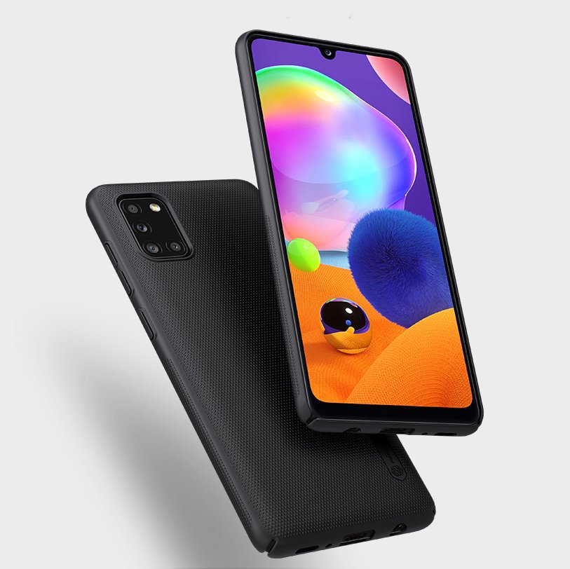 Pokrowiec Nillkin Super Frosted Shield czarny Samsung A31 / 4