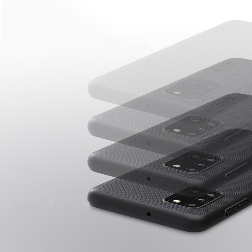 Pokrowiec Nillkin Super Frosted Shield czarny Samsung A31 / 9