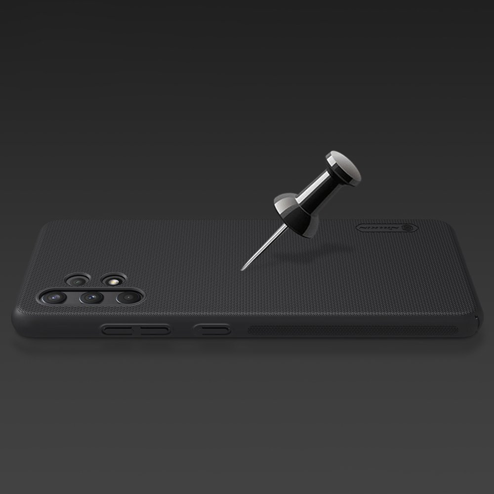 Pokrowiec Nillkin Super Frosted Shield czarny Samsung A32 4G / 11