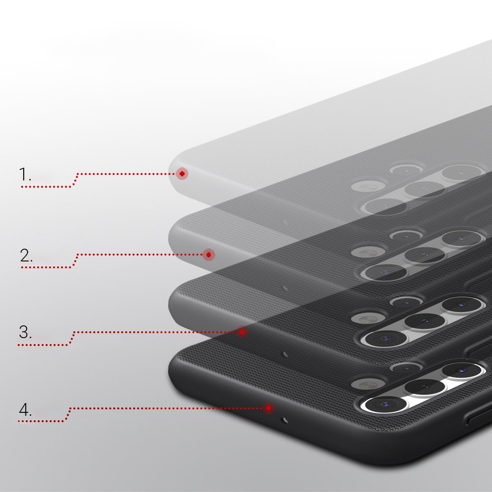 Pokrowiec Nillkin Super Frosted Shield czarny Samsung A32 5G / 12