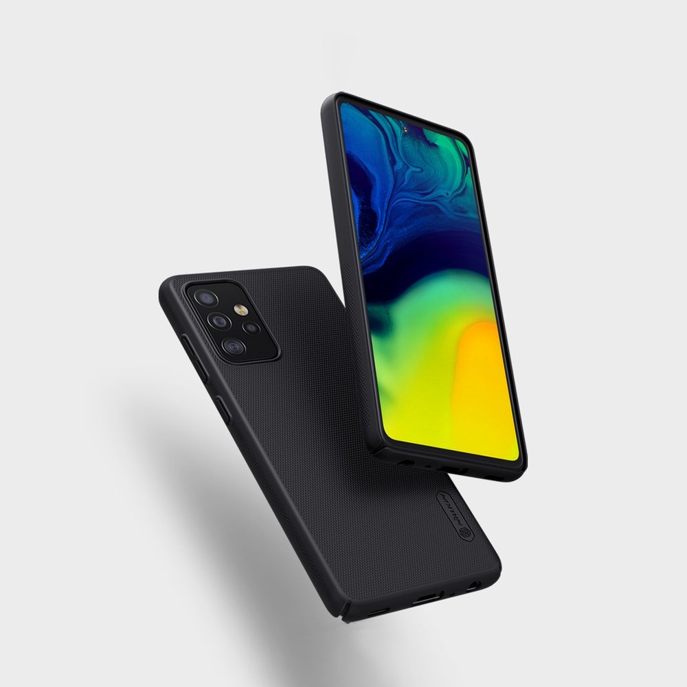 Pokrowiec Nillkin Super Frosted Shield czarny Samsung A52 4G / 9