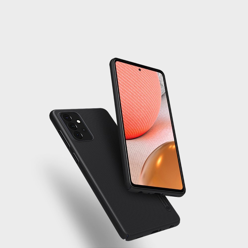 Pokrowiec Nillkin Super Frosted Shield czarny Samsung A72 4G / 7