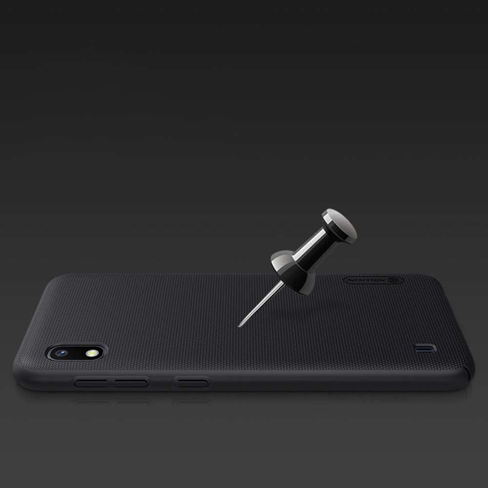 Pokrowiec Nillkin Super Frosted Shield czarny Samsung Galaxy A10 / 11 Pokrowiec Nillkin Super Frosted Shield czarny Samsung Galaxy A10 / 11