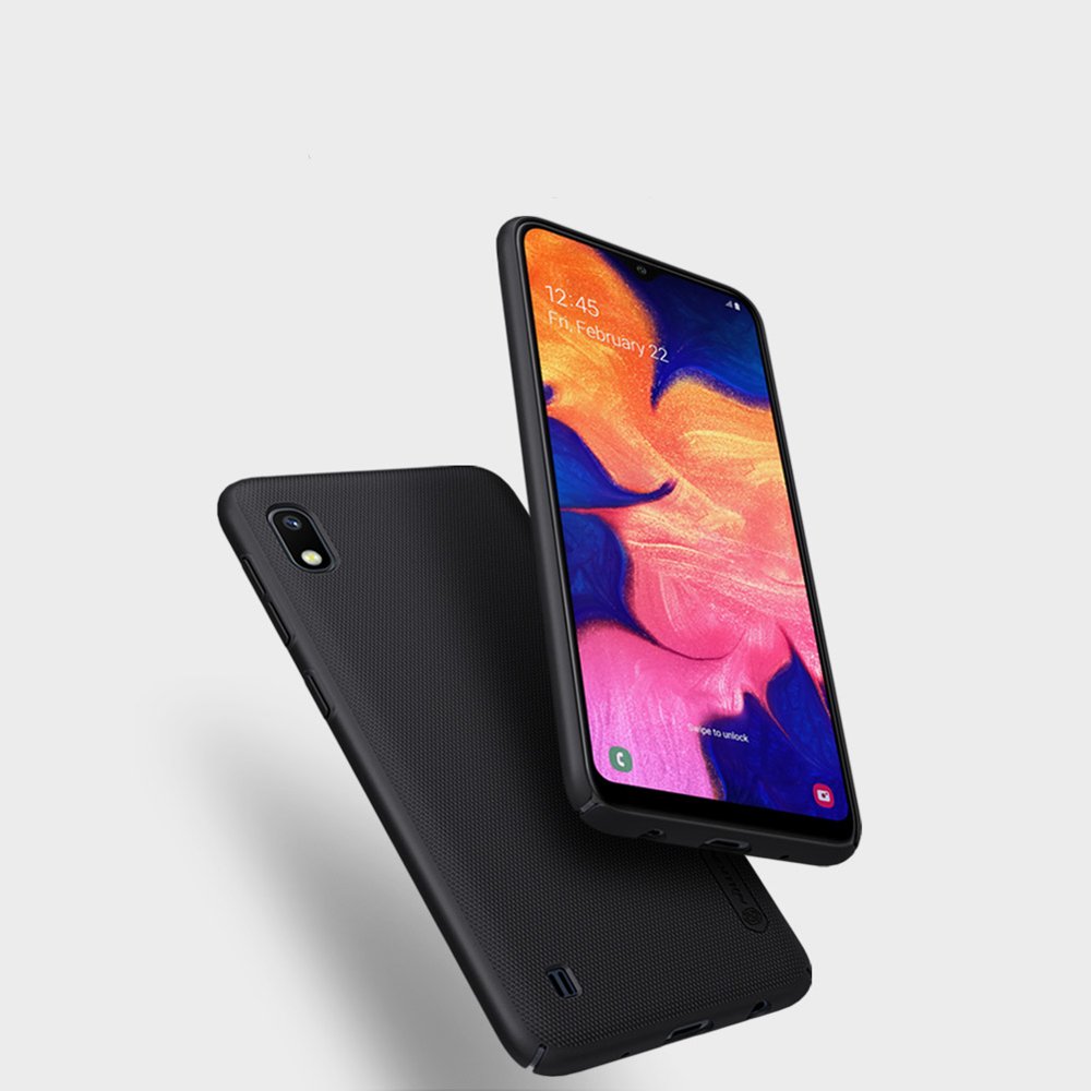 Pokrowiec Nillkin Super Frosted Shield czarny Samsung Galaxy A10 / 5 Pokrowiec Nillkin Super Frosted Shield czarny Samsung Galaxy A10 / 5