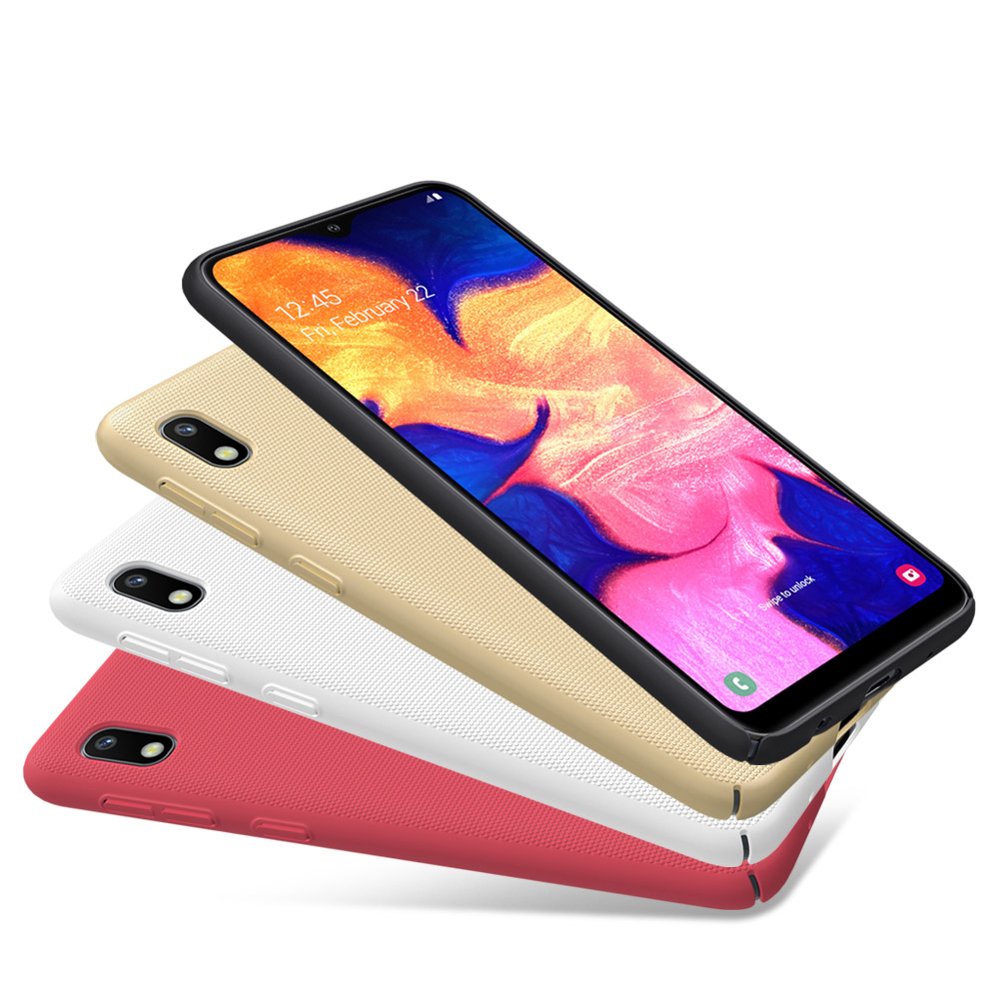 Pokrowiec Nillkin Super Frosted Shield czarny Samsung Galaxy A10 / 6 Pokrowiec Nillkin Super Frosted Shield czarny Samsung Galaxy A10 / 6