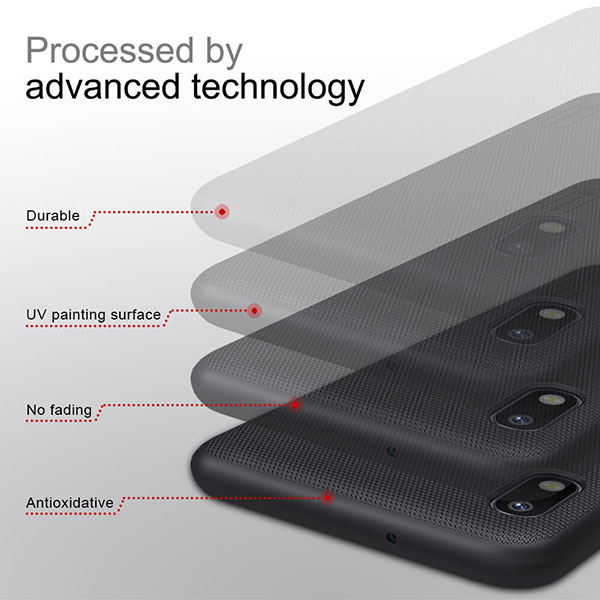 Pokrowiec Nillkin Super Frosted Shield czarny Samsung Galaxy A10 / 11 Pokrowiec Nillkin Super Frosted Shield czarny Samsung Galaxy A10 / 11