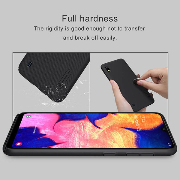 Pokrowiec Nillkin Super Frosted Shield czarny Samsung Galaxy A10 / 7 Pokrowiec Nillkin Super Frosted Shield czarny Samsung Galaxy A10 / 7