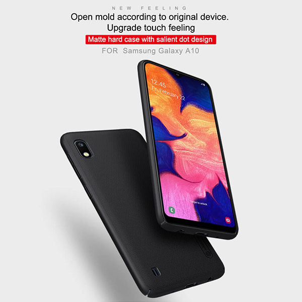 Pokrowiec Nillkin Super Frosted Shield czarny Samsung Galaxy A10 / 8 Pokrowiec Nillkin Super Frosted Shield czarny Samsung Galaxy A10 / 8