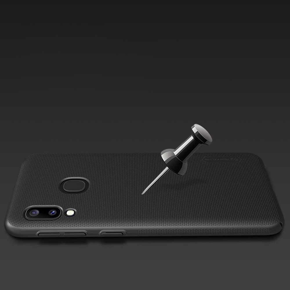 Pokrowiec Nillkin Super Frosted Shield czarny Samsung Galaxy A20e / 10