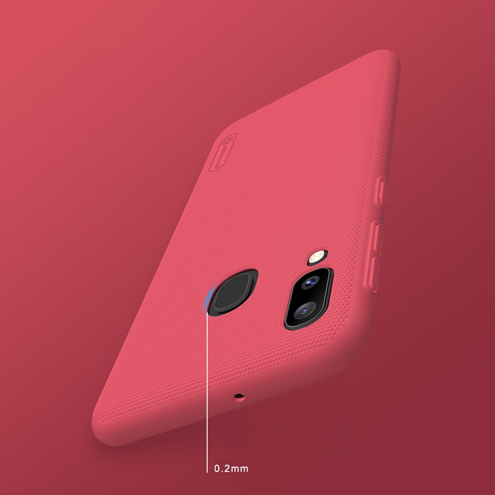 Pokrowiec Nillkin Super Frosted Shield czarny Samsung Galaxy A20e / 12