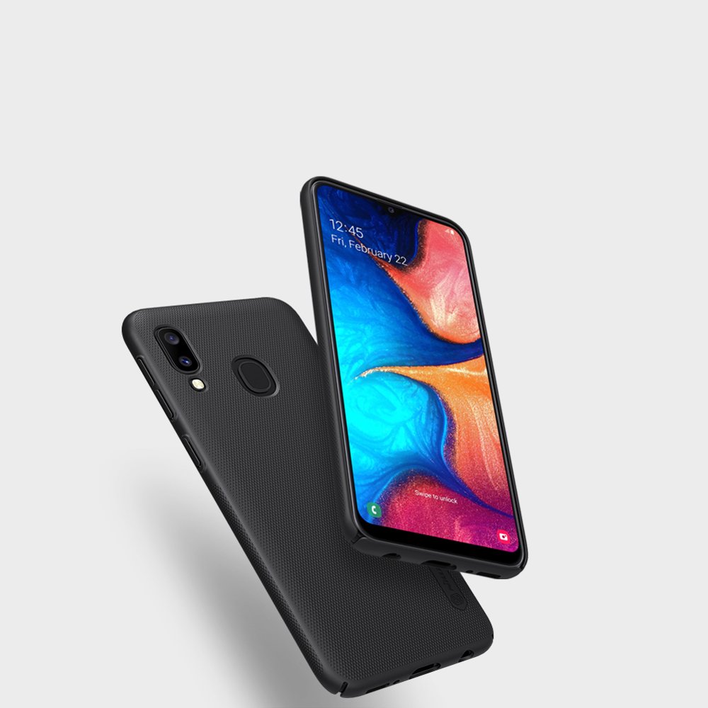 Pokrowiec Nillkin Super Frosted Shield czarny Samsung Galaxy A20e / 5