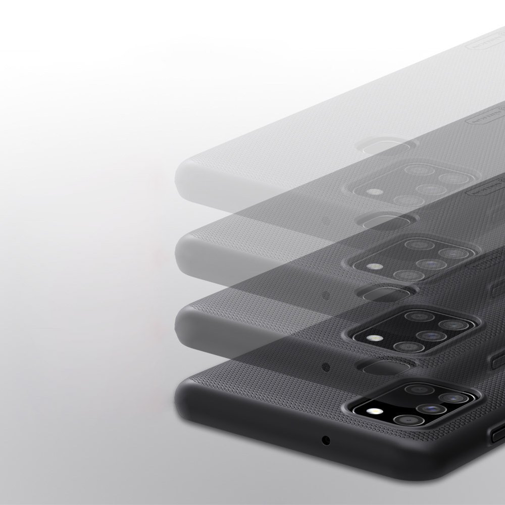 Pokrowiec Nillkin Super Frosted Shield czarny Samsung Galaxy A21s / 11 Pokrowiec Nillkin Super Frosted Shield czarny Samsung Galaxy A21s / 11