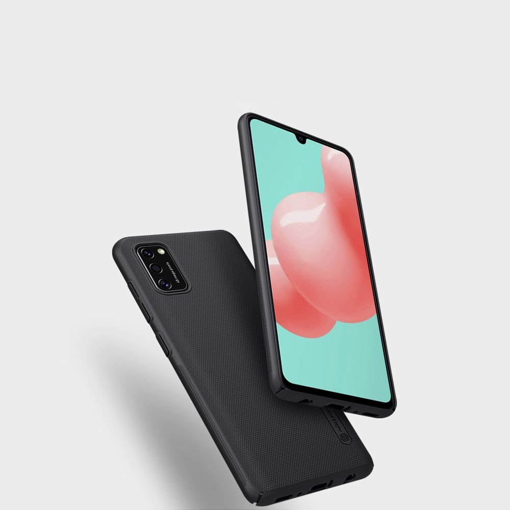 Pokrowiec Nillkin Super Frosted Shield czarny Samsung Galaxy A41 / 7